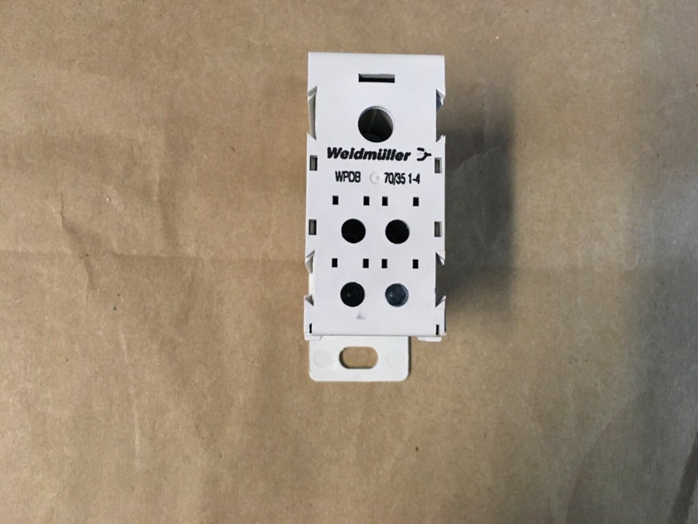 Weidmuller WPDB 70/35 1-4 AL Tap Distribution Block 600V, 175A (KB)