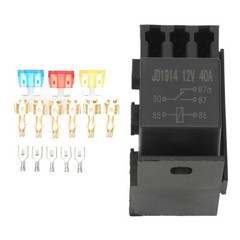 Relay Box Block Kit Heat Resistant ABS Blade Holder Box With 11PCS
