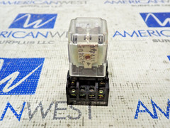 Dayton 3X741E 24 Volt Relay with socket base 05Y9HP