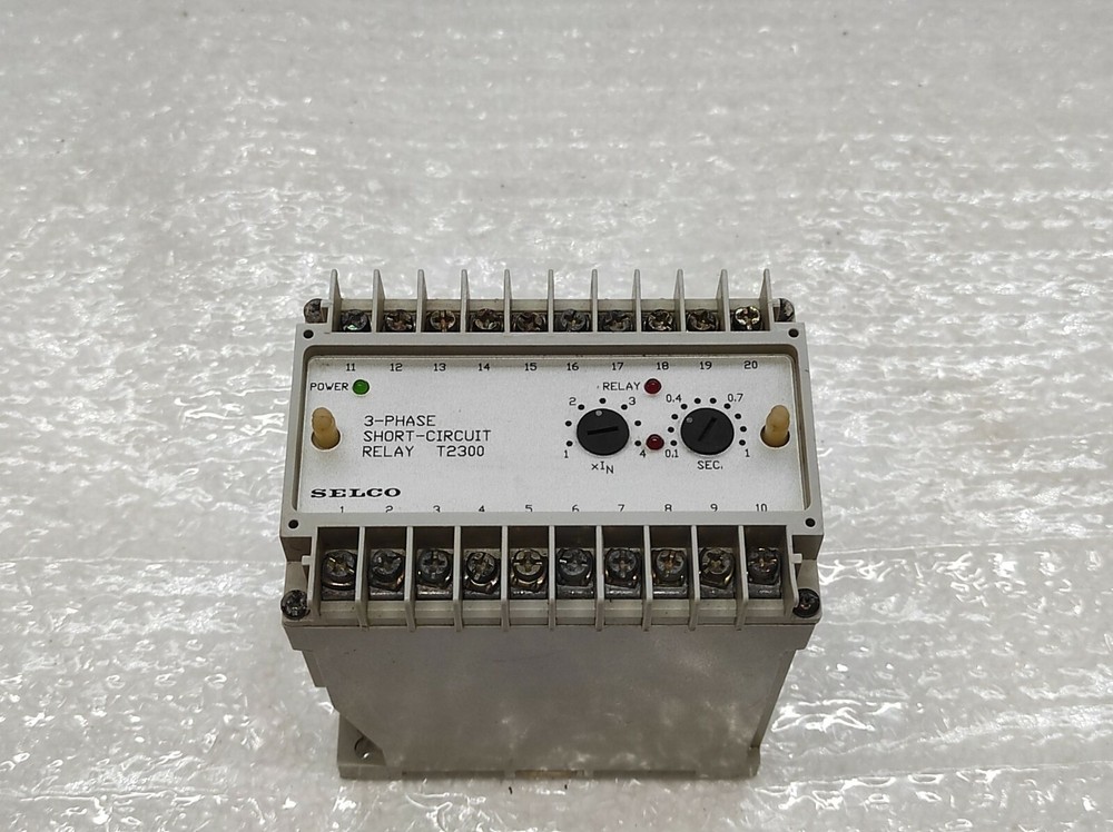 SELCO T2300-01 3-PHASE SHORT-CIRCUIT RELAY | 5A | 380 / 440V AC
