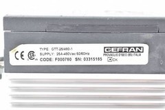 Gefran Solid State Relay 25A 480VAC 50/60Hz GTT-25/480-1 ( F000760 )