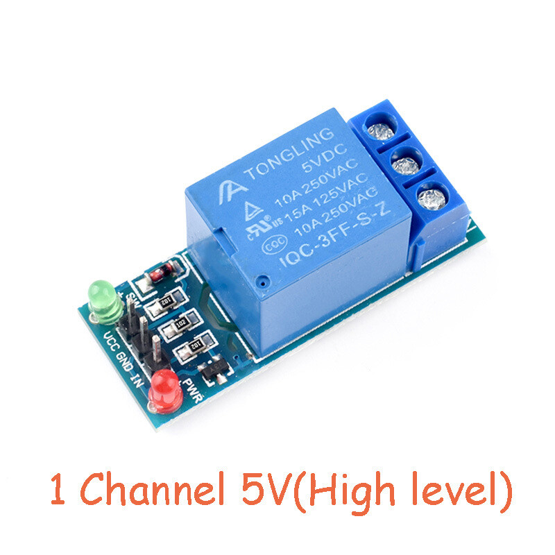 5V 121V Relay Module Interface Relays Board Low/High Level 1 2 Channel for PI