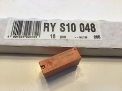 (18) TE/TYCO / SCHRACK RELAY 18PC’S.RYS10048. 10AMP-250VAC 48VDC 5 LEADS NOS NEW