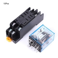 Coil Power Relay 8 Pole 24V DC Coil Power Relay for Tools…