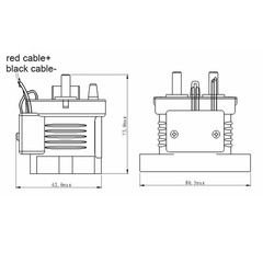 EV4030ACETC DC Relay 300A DC12-900V High Voltage DC Contactor High Quality