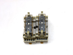 OMRON G7S-4A2B-E RELAY 24VDC W/ BASE P7S-14F-END