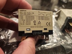 Set Of 2 NEW OMRON G7L-2A-TUBJ-CB-AC24 Power Relay 6 Pin 24VAC DPST NO 3A354