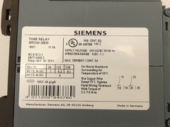 Siemens 3RP2540-2BB30 Time Timing Relay 24VAC/DC 50/60Hz – NEW Surplus!