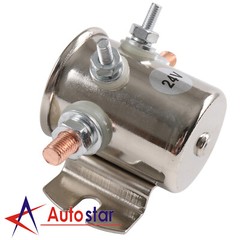 24V Continuous Duty Solenoid Relay 24063 For Golf Carts Winch Marine NEW