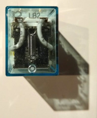 Lot of 10 Rayex 24VDC Relay LB2-24DS 8 Pin DPDT 12 Amp @240VAC / 30VDC