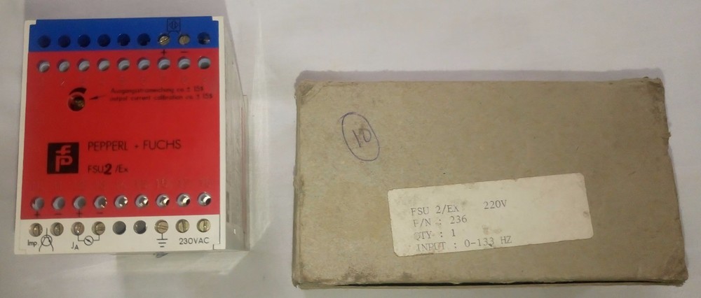 PEPPERL+FUCHS FSU-2/EX CONTROLLER Relay