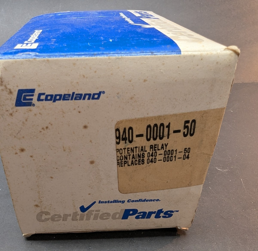 Copeland 940-0001-50 Potential Relay GE 3ARR3CT24E5 Mexico