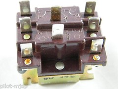 LOT OF 3 ~ NEW ~ ESSEX / STEVECO ~ CONTROL RELAY ~ PART # 90-342 ~125V DPDT 12A