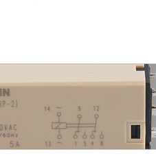 H3Y-2/4 power-on delay relay silver contact time relay AC 36 110 220V DC 12V 24V