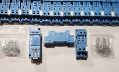 55pcs. Finder 96.72 Relay Socket DIN RAIL 15A 250V