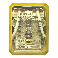 RH2B-UAC110-120V Power Relay (Pack of 2) – 110/120VAC 10A DPDT Plug-in VAC Coil