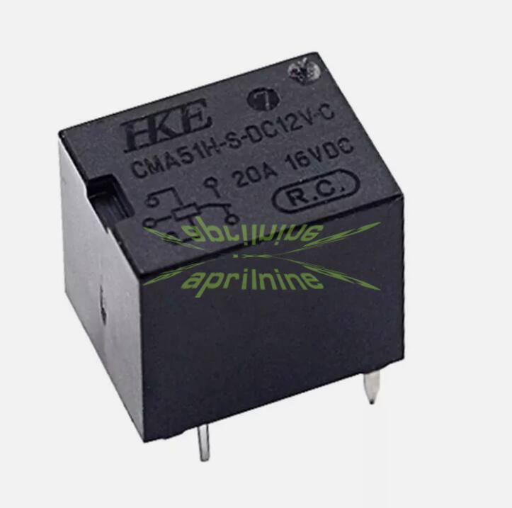2PCS 12V CMA51H-S-DC12V-C 20A HKE Relay 5pins