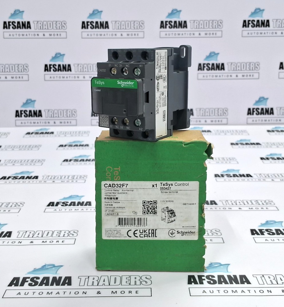 SCHNEIDER ELECTRIC | TELEMECANIQUE | CAD32F7 | CAD32 | 10A | CONTROL RELAY