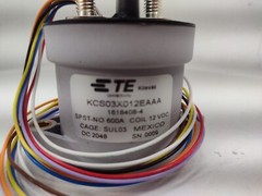 TE Connectivity KCS03X012EAAA Kilovac Relay Contactor, 600 Amp, 12VDC Coil
