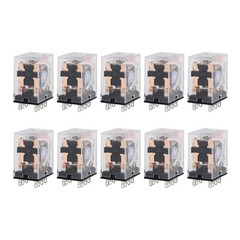 10 pcs AC 110V Coil Power Relay 8 pin Replacement for Omron MY2NJ MY2N-J