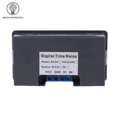 Delay Time Relay Module Timing Delay Cycle Switch Timer 5V 12V 24V 110V-220V