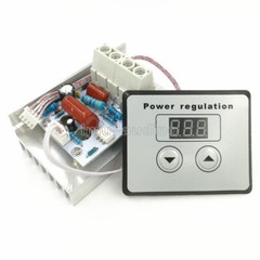 LED Display AC 220V 10000W SCR Voltage Regulator Speed Control Dimmer Thermostat