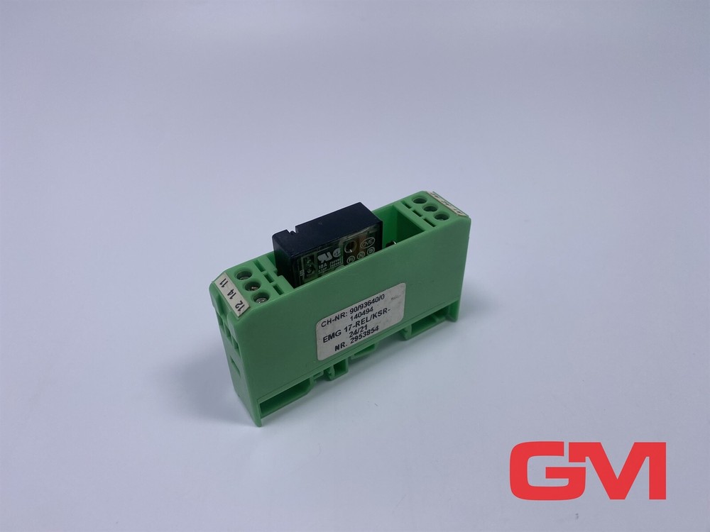 Phoenix Contact Relay Module EMG 17-rel / Ksr- 24/21 2953854 24V without Lid