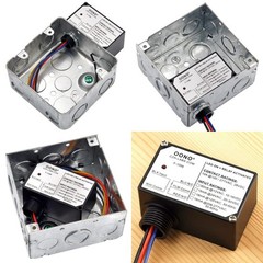 Power Relay Module SPDT 10A AC120V with Plastic Enclosure and Pre-Wired AC 120V