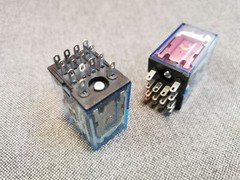 US Stock 2x 4PDT MY4NJ MY4N-J HH54P JZX-22F 110V 120 AC Coil Power Relay 5A CE