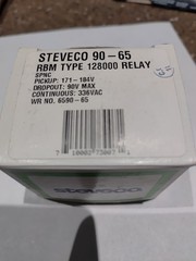 OEM Steveco Essex 90-65 RBM Type 128000 Potential Relay ** NOS