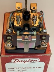 New Dayton 4X841 General Purpose Power Relay Surface Mounted