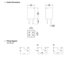 High-Performance 20A Automotive Relays 12VDC SPNO for Polaris & More – 8 Pack