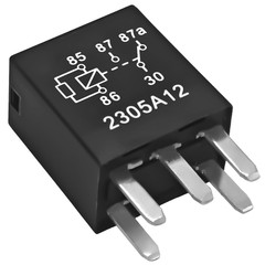 Automotive Relay 13502750 (Pack of 4), Automotive Power Relay – 5 Pins Easy Plug