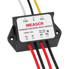 Forward and Reverse Relay Module, 12V 10A Pre-Wired with LED Light, for Motor/Li