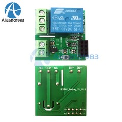 ESP8266 ESP-01/01S DC 5V 1 Channel WIFI Relay Module with Separate Backplane