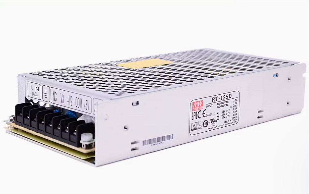 1PC NEW MEAN WELL Power supply RT-125D/125B/125C/125A 100-120VAC/200-240VAC #LL