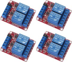 2 Channel 24V Relay Module Board, Optocoupler Isolation, High Low Level Trigger