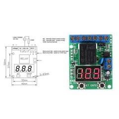 12V Voltage Control /Delay Switch /OverVoltage /Under Voltage Protection Module