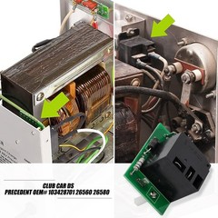 Golf Cart Power Driver 3 Relay Board Assembly PD3 Charger Relay Repair kit for 2