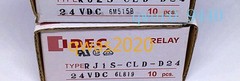10Pcs/box NEW IDEC Intermediate Relay RJ1S-CLD-D24 24VDC 5 Feet 12A 1NO1NC