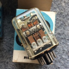 Lot of 4 P&B Potter & Brumfield KRP-14DG Relay 3PDT – 110V, 10A, 1.2W NOS