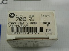 Allen Bradley 700-HK36A24 Relay Ser A 10 Amp SPDT 24V AC New