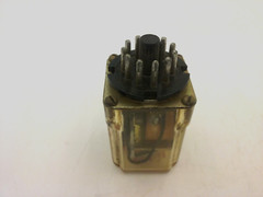 POTTER & BRUMFIELD KCP-14-10000 RELAY 11 PIN 10,000 OHMS 3PDT 2A