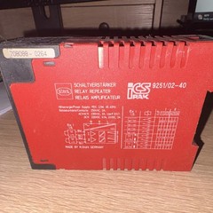 R. STAHL iCS iPAK 9251/02-40 Relay Repeater 115VAC DPST DIN Rail 6-Pin