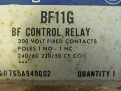 🔥NEW WESTINGHOUSE BF11G CONTROL RELAY 300V 1 NO 1 NC 220/240 VAC