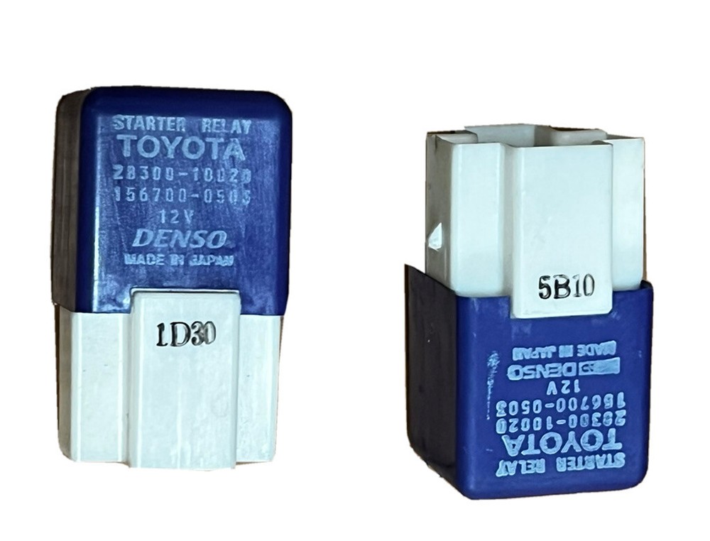 5Pcs DENSO 28300-10020 156700-0503 4Pin Purple Starter Relay For 86-Toyota Lexus