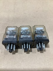 Dayton 1A485E General Purpose Relay 24V DC Coil Volts, 10A 277V AC (LOT OF 3)