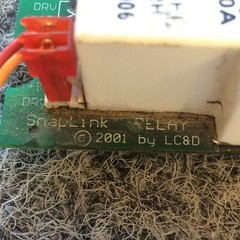 Lighting Control & Design LCD Blue Box Snaplink Relay NC 20A 120/277VAC 0006