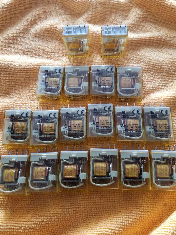 Relays RHIB-U 120 VOLTS 20531-AI 50/60 HZ All 18 release for one price