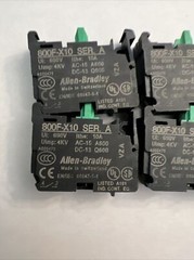 10 PCS Normally Open Contact Block 690V 10A For Allen-Bradley 800F-X10 Series A